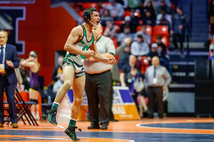 Illinois state wrestling championships February 18 2023 Nate Latsch 15390